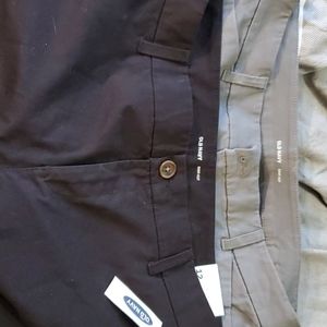 Set of Two Old Navy Bootcut Cotton Slacks